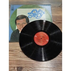 Andy Williams Love Andy LP Vinyl Record Album 1967 Columbia VG Crooner Galore‎